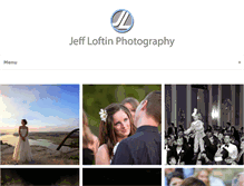 Tablet Screenshot of jeffloftinphotography.com